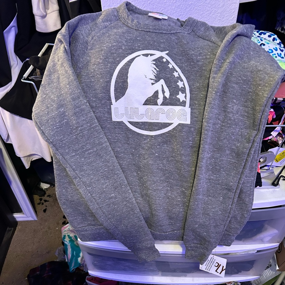 LULAROE kids sweatshirts. White or Multi